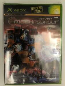 MechAssault[ new goods unopened *xbox Japan version ]