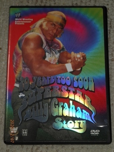 ★☆WWE　20Years Too Soon!　The SUPERSTAR BILLLY GRAHAM STORY 　海外市販　★リージョン1★　DVD　中古品☆★