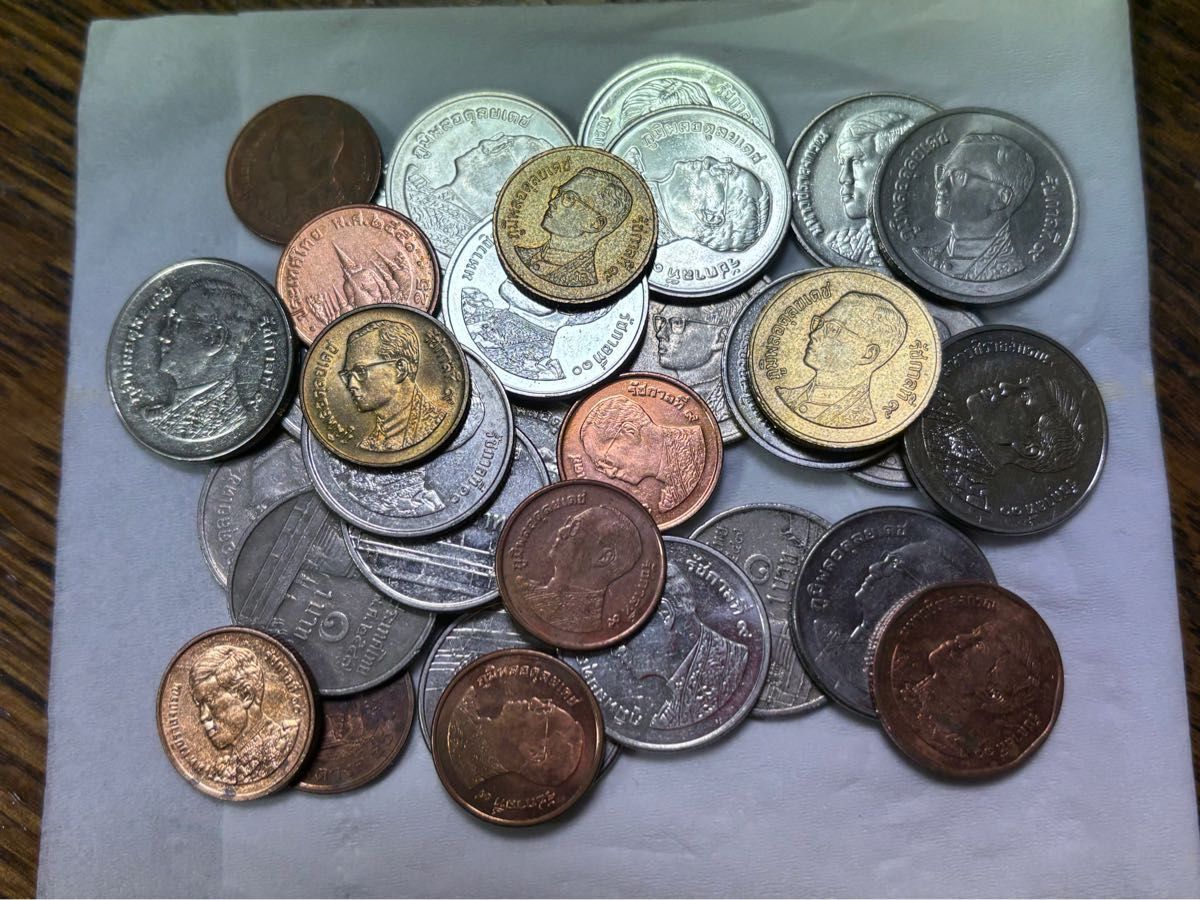 タイ硬貨 まとめ売り 複数枚セット 外国コイン 古銭 コレクション