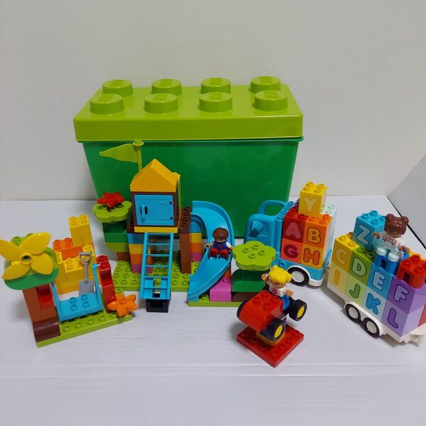レゴ デュプロ 10864 おおきなこうえん + 10915 アルファベットトラック