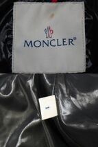 z0K138Z60 美品 MONCLER モンクレール ダウンジャンパー/0/レディース ブラック 原産国イタリー_画像7