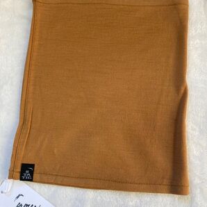 STATIC スタティック RAW L.W. NECK WARMER 山吹色