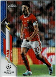 2019-20 Topps Chrome UEFA Champions League Pizzi Blue Wave Refractor /75