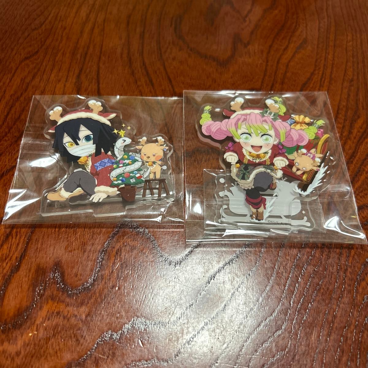 鬼滅の刃 アクリルスタンド クリスマス アクスタ 甘露寺蜜璃　伊黒小芭内　ufotable 2025 ２点セット