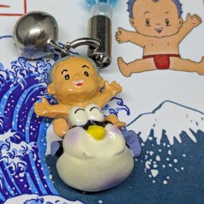 フグ & あかふん坊や ストラップ