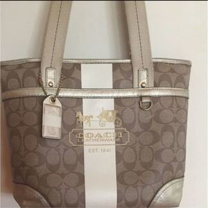 COACH コーチハンドバッグ シグネチャー