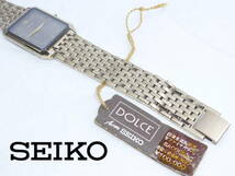 SEIKO 上質腕時計 超硬質合金ケース DOLCE　セイコー 動作展示処分品 _画像4