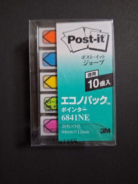 Post-it ポストイット ジョーブ ポインター 6841NE 10個入 エコノパック