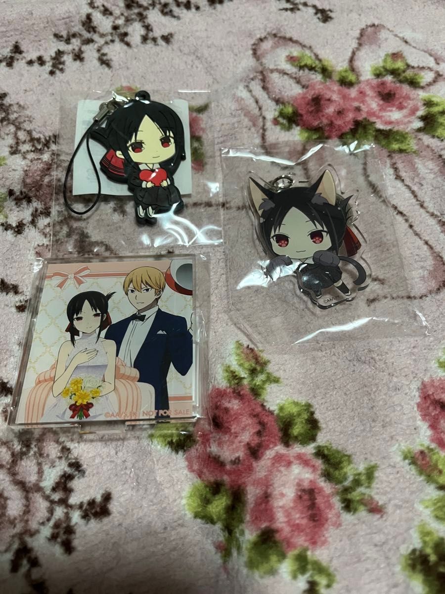かぐや様は告らせたい　アクリルスタンド　ラバーストラップ　キーホルダー　四宮かぐや