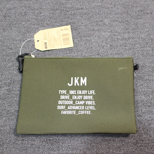 JKM｜サコッシュ｜カーキ｜H170×W240mm｜ジェーケーエム｜非売品｜200448