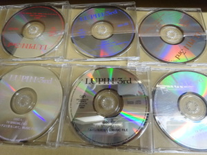 貴重CD ルパン三世 初期TVスペシャル 6作品 music file 完全版 ミュージックファイル バイバイ・リバティー ヘミングウェイ・ペーパーの謎