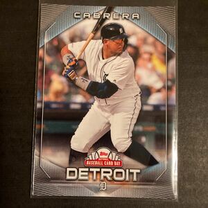 2020 baseball card day Detroit Tigers / Miguel Cabrera Topps