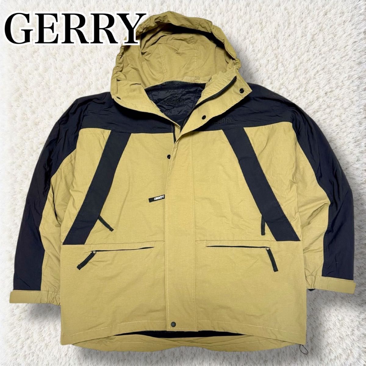 GERRY NANO UNIVERSE別注 マウンテンパーカー ライナー付き ジャケット L ジェリー ナノユニバース カーキー