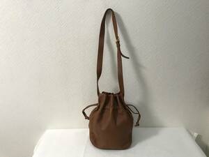  ultimate beautiful goods genuine article Old Coach COACH original leather pouch shoulder bag business body mesenja- back travel travel tea lady's men's 