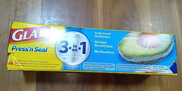 GLAD Press'n Seal 3 in 1 密閉ラップ 未使用品