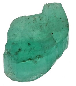  natural emerald raw ore 3.98ct loose Colombia production G39 written guarantee attaching .