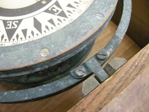 アンティーク・羅針盤・昭和レトロ・コンパス・船舶・古道具・計器・143530_画像4