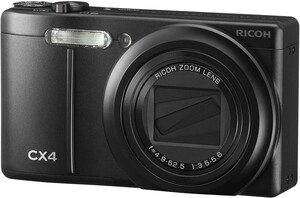 中古 良品 RICOH CX4 ブラック リコー コンデジ デジカメ コンパクト デジタルカメラ