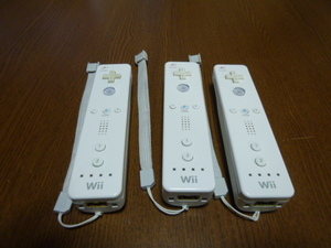 RS033【送料無料 即日配送 動作確認済】Wii リモコン ストラップ 3個セット ホワイト 白 セット