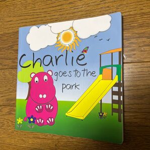 Charlie goes to the park 英語絵本 洋書 ボードブックシェーン英会話