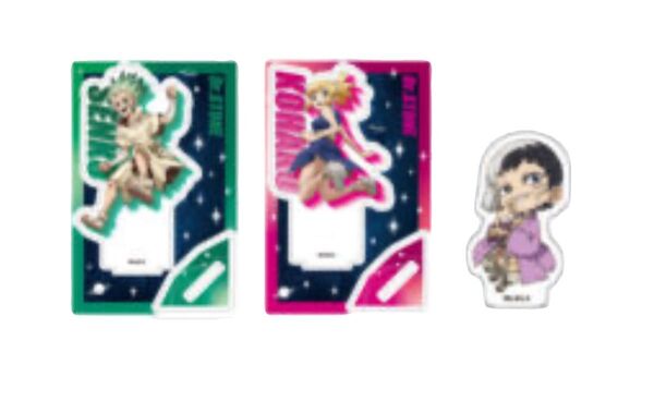 アクリルスタンド 石神千空 コハク ビッグアクリルスタンド Dr.STONE ゲン ミニ DAISO セリア Seria