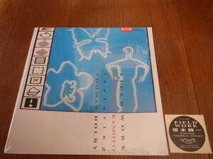 【12】坂本龍一(MIS502MIDI1985年SEALED未開封FIELD WORKS/帯代UNPASTE STICKER/SHRINK WRAP封入UNPLAYED未使用/見本PROMO)