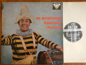 【LP】GIUSEPPE DI STEFANO(SXL2111英国DECCA深溝STEREO黒銀ラベルOPERATIC RECITALディステファーノFRANCO PATANE)