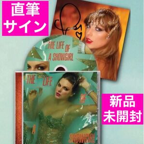 The Life of a Showgirl CD 直筆サイン PHOTO1 テイラースウィフト 新品未開封