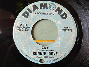 RONNIE DOVE●CRY/AUTUMN RHAPSODY DIAMOND D-214●201209t1-rcd-7-rkレコード7インチ米盤US盤66年45 60's