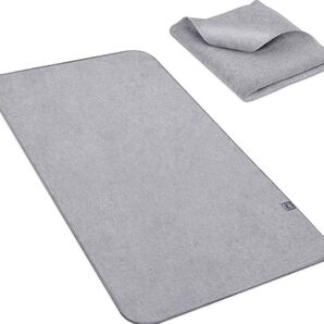 除湿シート ダブル 除湿マット 防ダニ 防カビ 消臭 湿気対策 吸湿センサー付き 寝具用除湿シート 130×180cm セミダブル