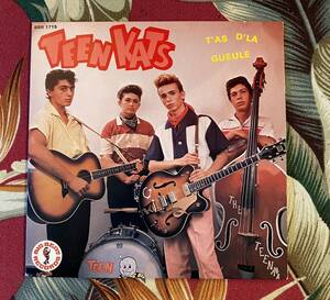 Teen Kats 7inch T'as De La Gueule 1982 France ロカビリー