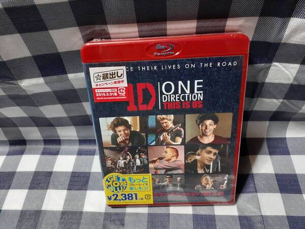 送料無料☆Blu-ray ワン・ダイレクション THIS IS US ★新品未開封