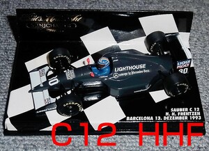 1/43 ザウバー メルセデス C12 フレンツェン SAUBER 1993 バルセロナ テスト SAUBER MERCEDES