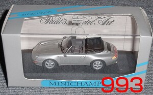 1/43 ポルシェ 911 カブリオレ (993) シルバー Carrera PORSCHE カレラ