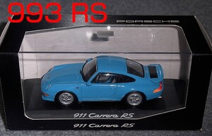 ポルシェ別注 1/43 ポルシェ 911 (993) カレラRS 1995 ブルー Carrera PORSCHE