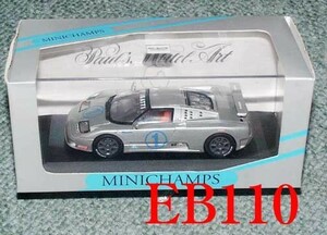 1/43 ブガッティ EB110 SUPER SPORTS シルバー BUGATTI