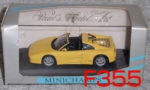 1/43 フェラーリF355 タルガ イエロー 1994 FERRARI