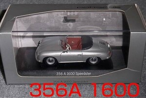 ポルシェ別注 1/43 356A 1600 スピードスター シルバー PORSCHE