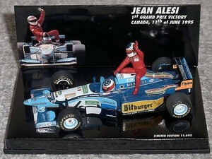 1/43 ベネトン ルノー B195 シューマッハ 1995 1stWin カナダGP ライドオンアレジ BENETTON RENULT