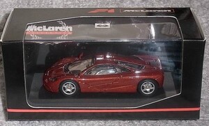 1/43 マクラーレン F1 ロードカー レッドメタリック McLAREN レッドメタ ROADCAR