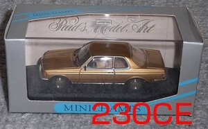 1/43メルセデス ベンツ230CEクーペ (W123)ゴールドMERCEDES BENZ