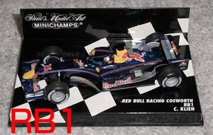 1/43 レッドブル RB1 C.クリエン REDBULL コスワース