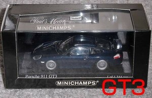 1/43 ポルシェ 911 GT3 ブルメタ 1999 前期型 PORSCHE (996) 430 068007