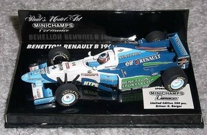 Lemaco別注 1/43ベネトンルノーB196ベルガー モナコGP BENETTON