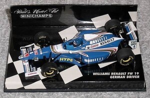 1/43 ウイリアムズ ルノーFW19 フレンツェン(GERMAN d) 1997 WILLIAMS HHF