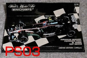 1/43 ミナルディ PS03 BOBBI テストカー MINARDI ボビー