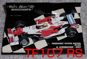 1/43 トヨタ TF107 シューマッハ 2007 TOYOTA