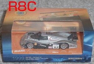 ACO別注 1/43 アウディ R8C ルマン 1999 10号車 AUDI R8R