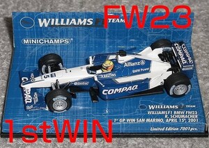 1/43 ウイリアムズ BMW FW23 シューマッハ 初優勝 サンマリノ WILLIAMS