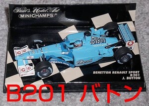 1/43ベネトン ルノー B201 バトン BENETTON 2001